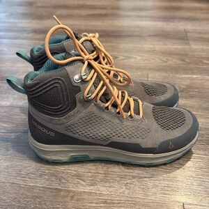 Vasque Breeze LT GTX Hiking Boots Women’s 6 Gray Waterproof Vibram 750 Size 8.5